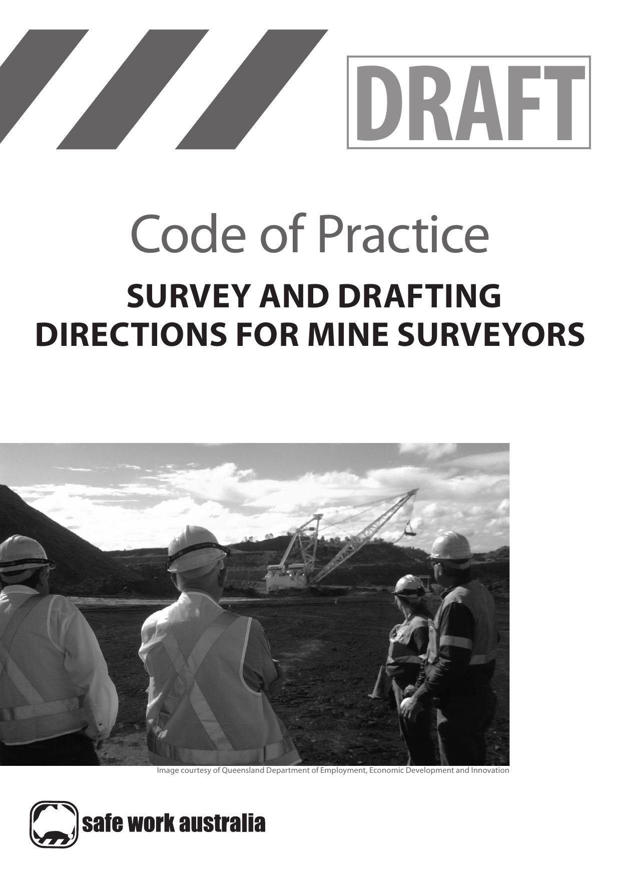 SURVEY AND DRAFTING DIRECTIONS FOR MINING SURVEYORS