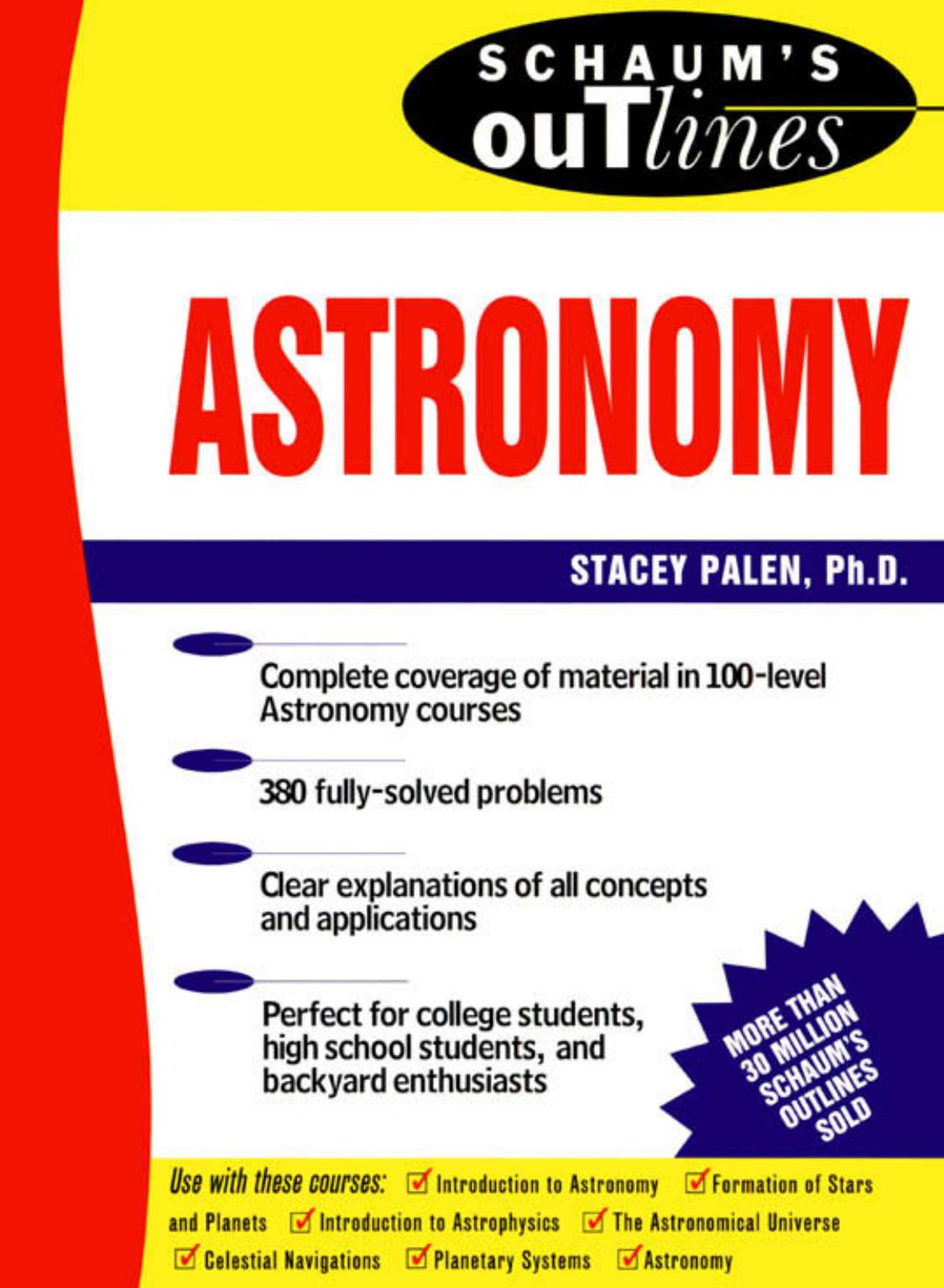 Theory And Problems Of Astronomy By 2020