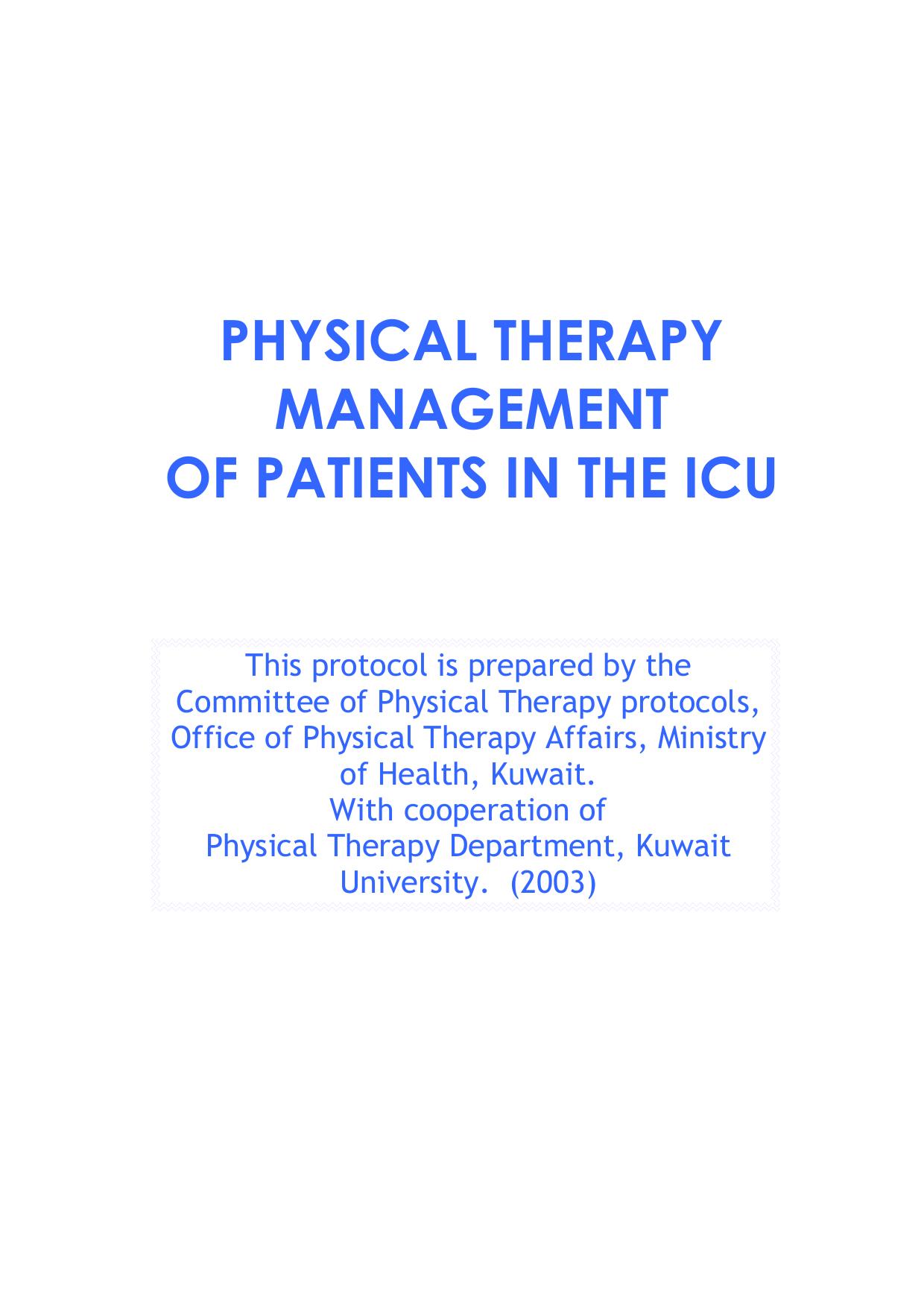 Microsoft Word - PT PROTOCOL _part3-ICU_.doc