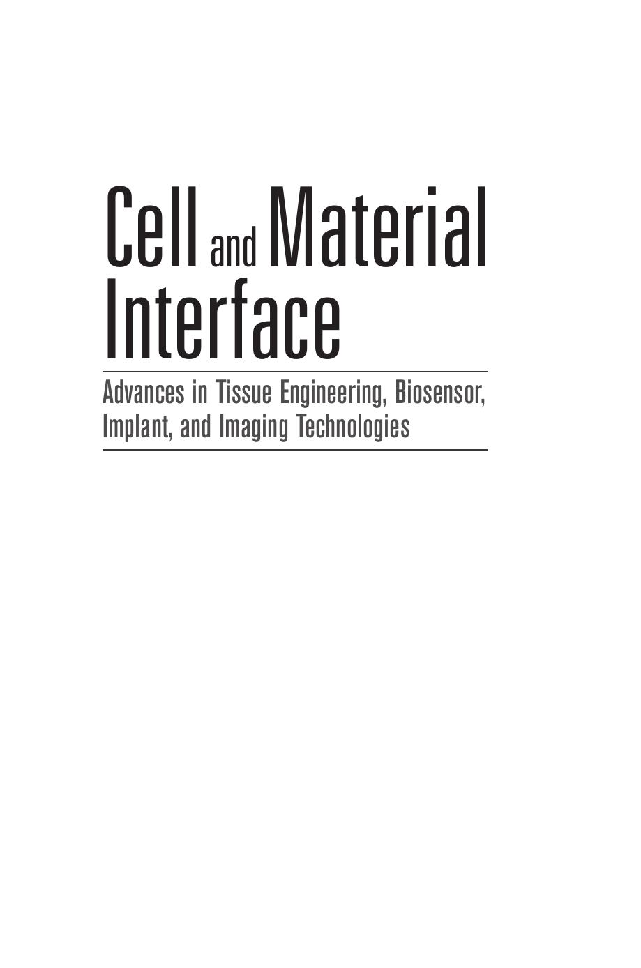 cell and material interface 2016