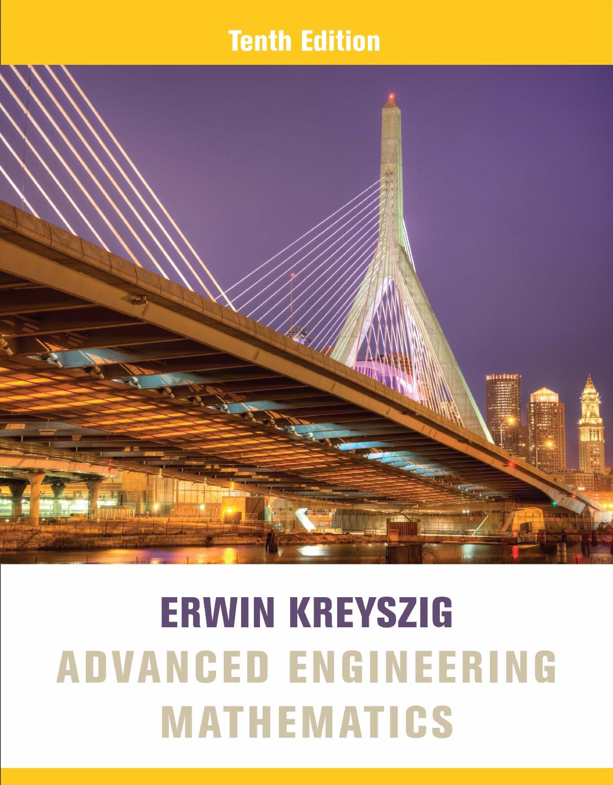 Advanced Engineering Mathematics, 10th ed 2011