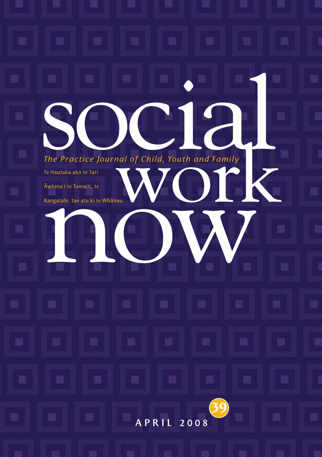 Social Work Now 2008