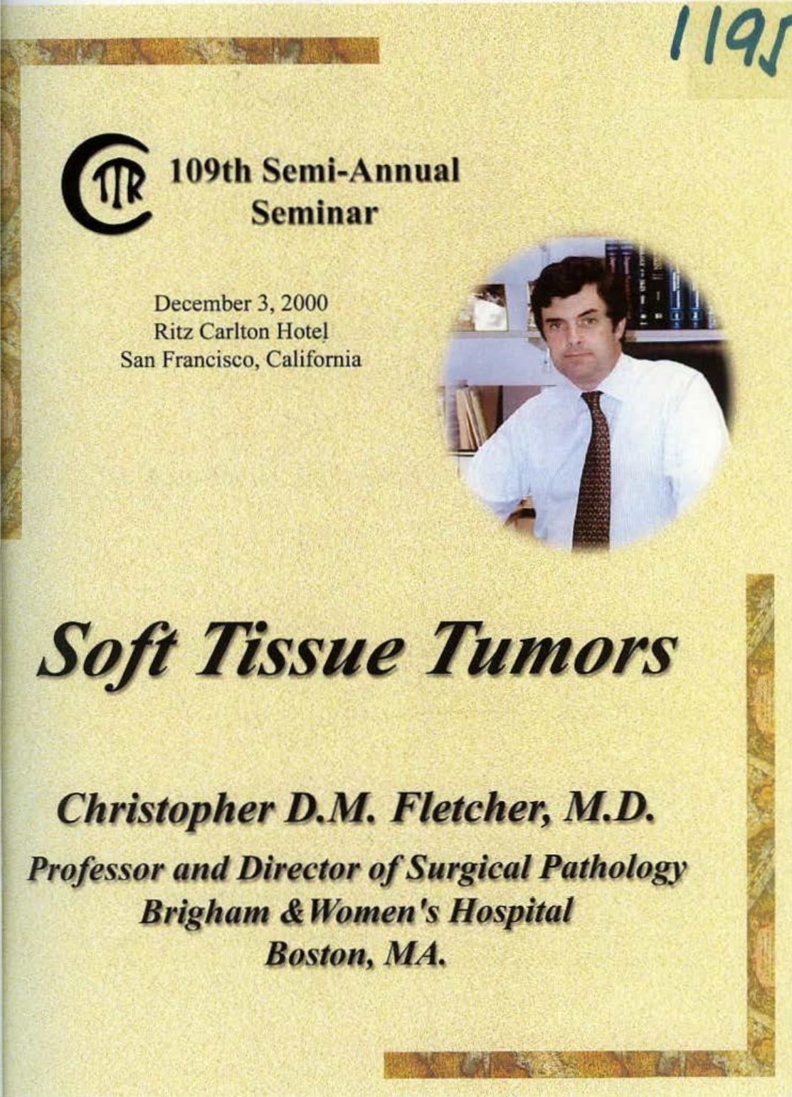 Soft Tissue Tumors 2000
