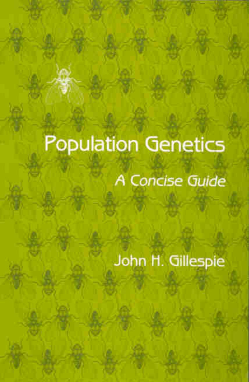 Population Genetics (A Concise Guide)1998