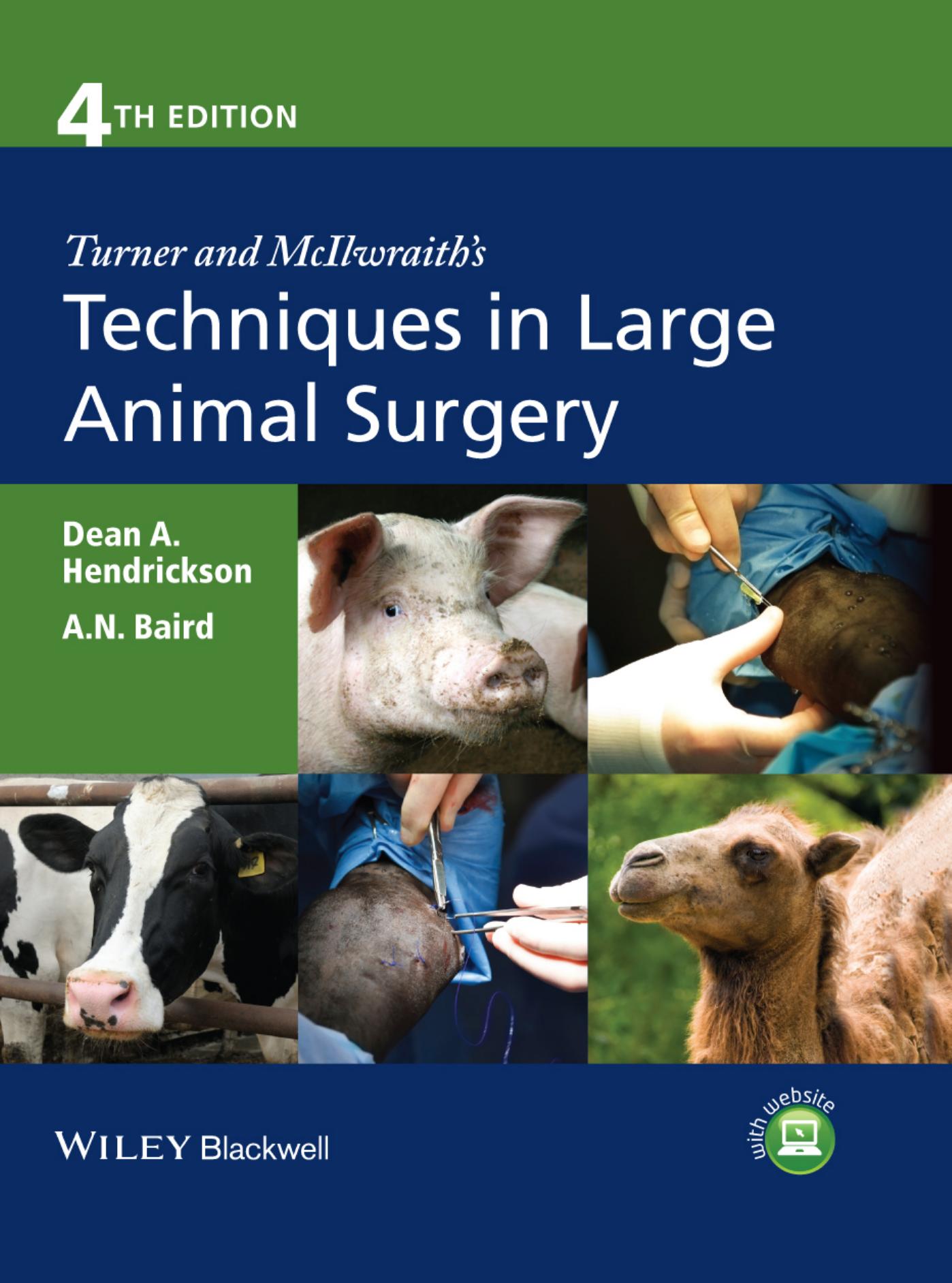 Turner and McIlwraith's Techniques in Large Animal Surgery, 4th Edition