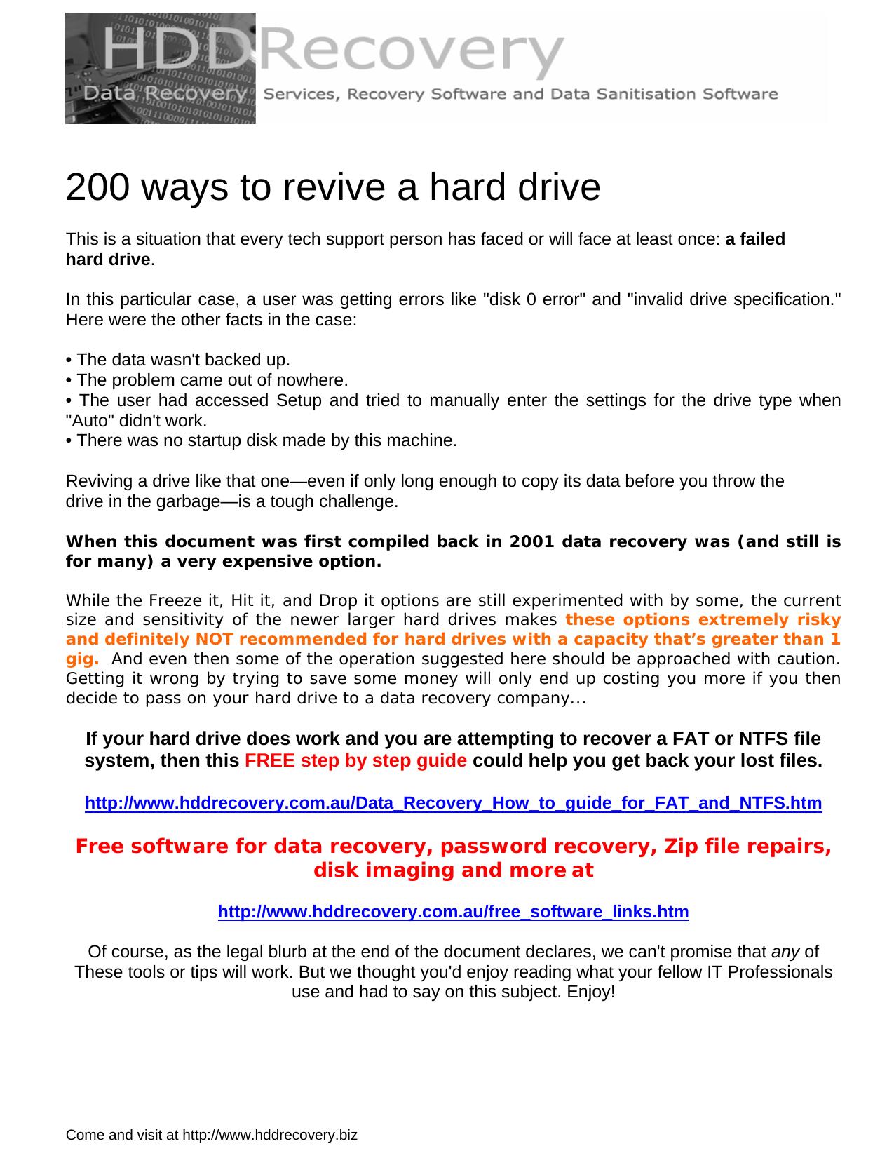 Microsoft Word - 200 ways.doc