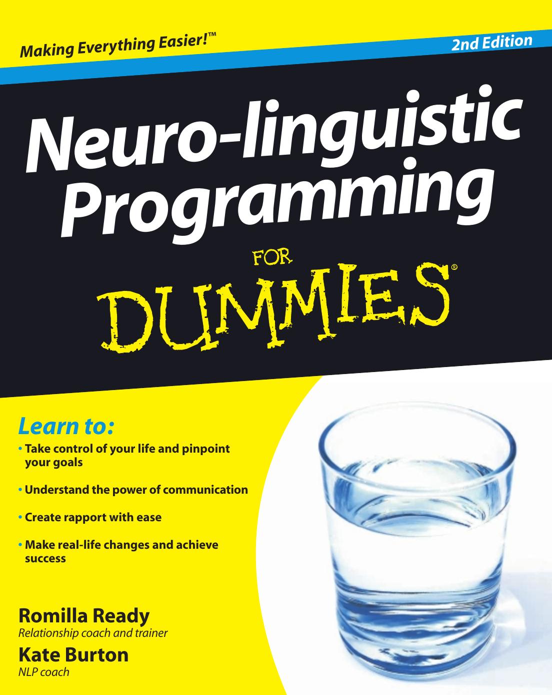 Neuro-Linguistic Programming for Dummies 2012