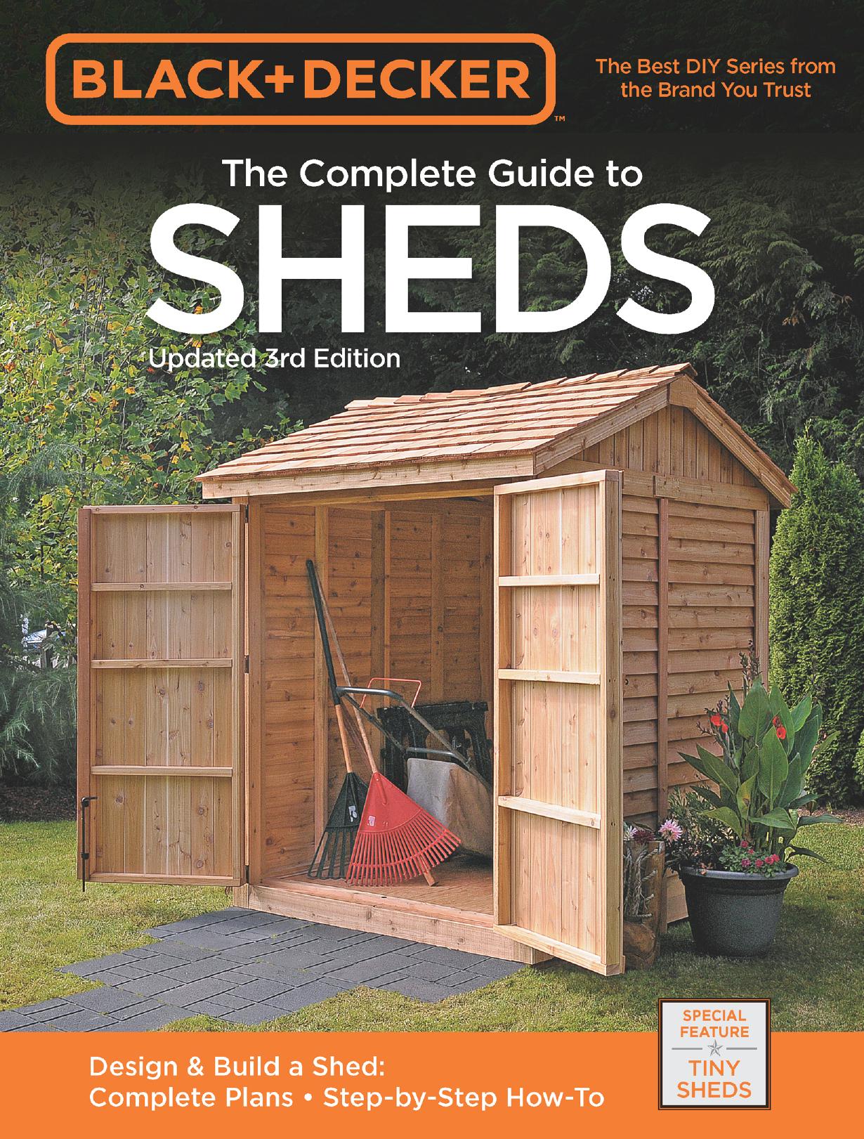Black & Decker Complete Guide to Sheds 3rd Edition