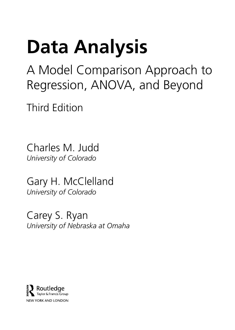 Data Analysis. A Model Comparison Approach to Regression, ANOVA and beyond 3rd ed. 2017.pdf