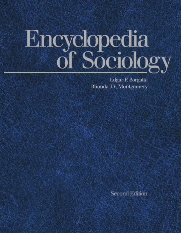 Gale Encyclopedia of Sociology Vol 1, 2000