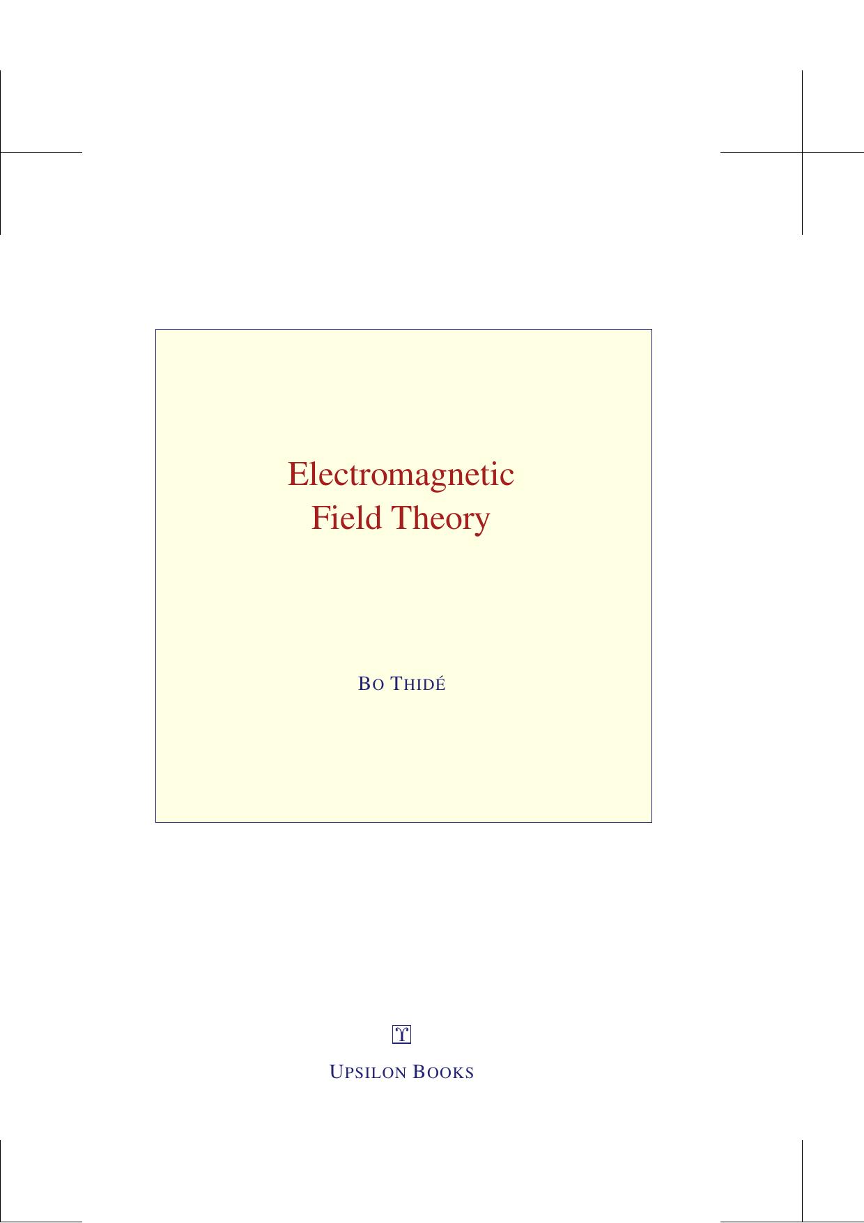 ELECTROMAGNETIC FIELD THEORY 2004.pdf