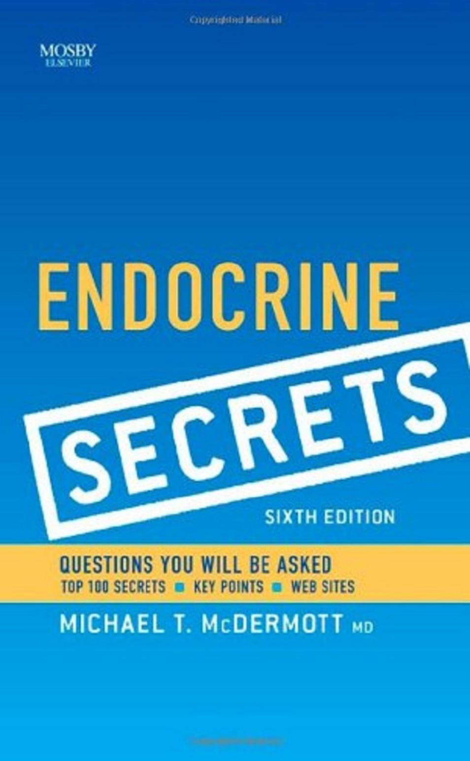 ENDOCRINE SECRETS 6th ed 2013