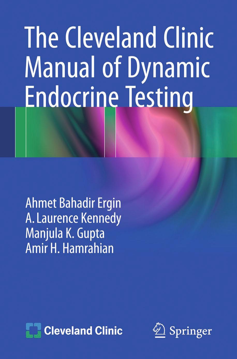MANUAL OF DYNAMIC ENDOCRINE TESTING