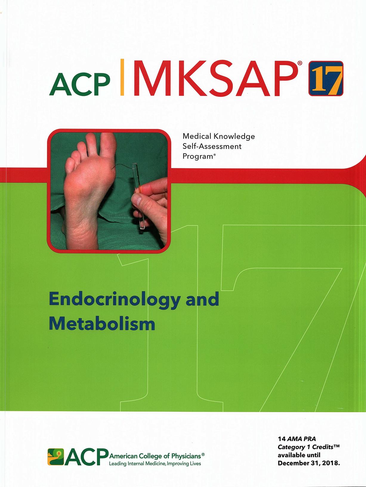 MKSAP-ENDOCRINOLOGY AND METABOLISM