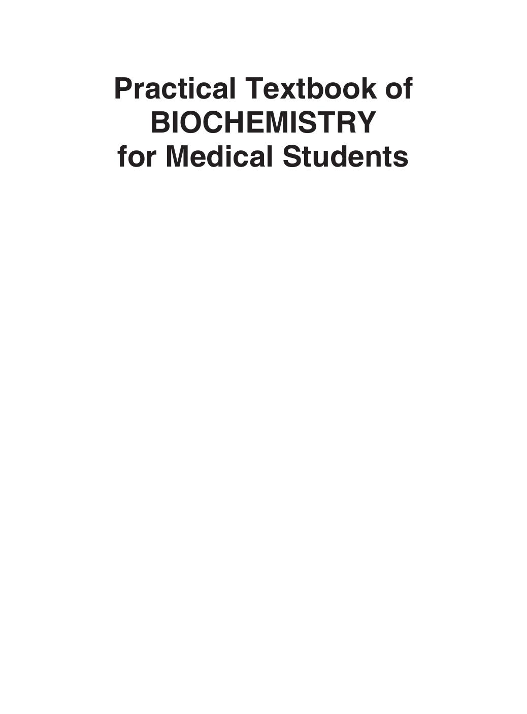 PRACTICAL BIOCHEM FOR MED