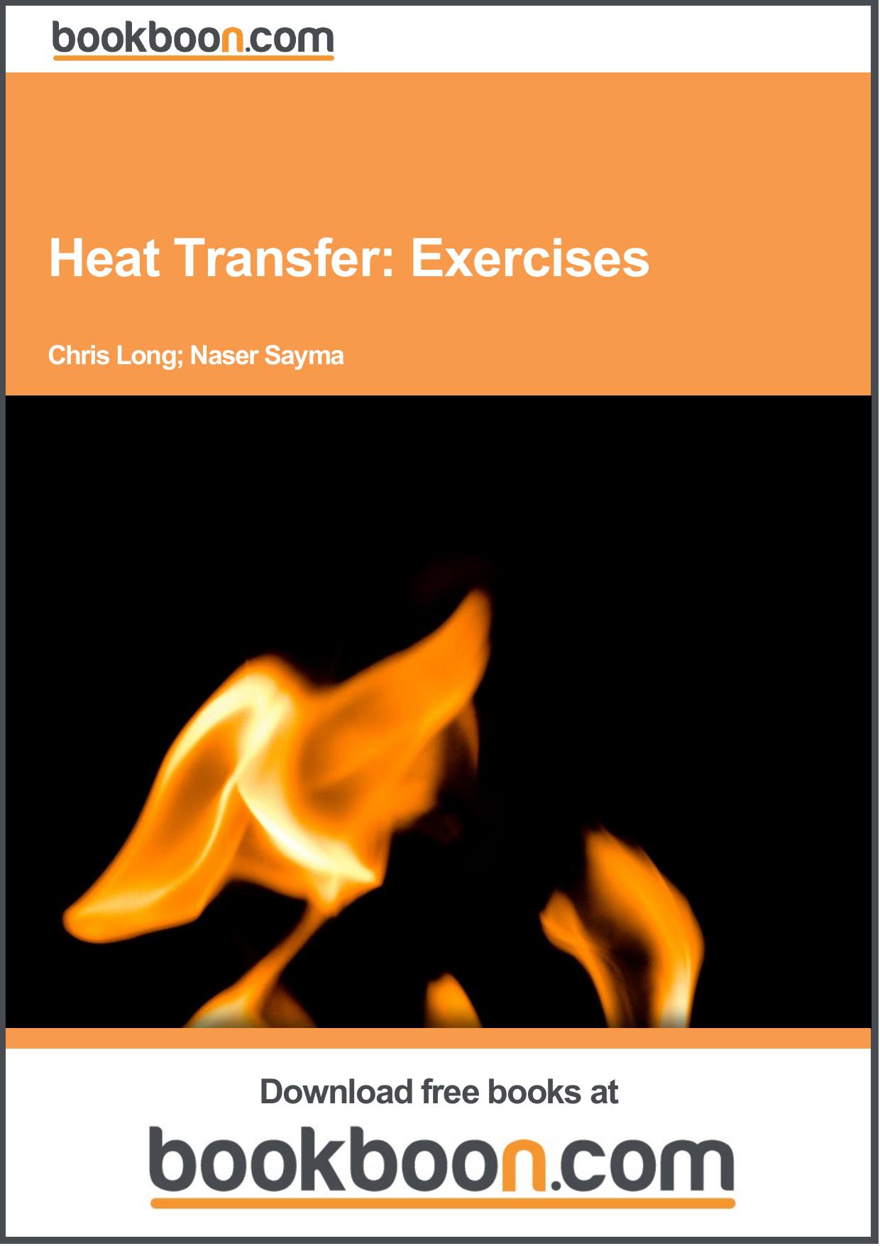 Heat Transfer: Exercises
