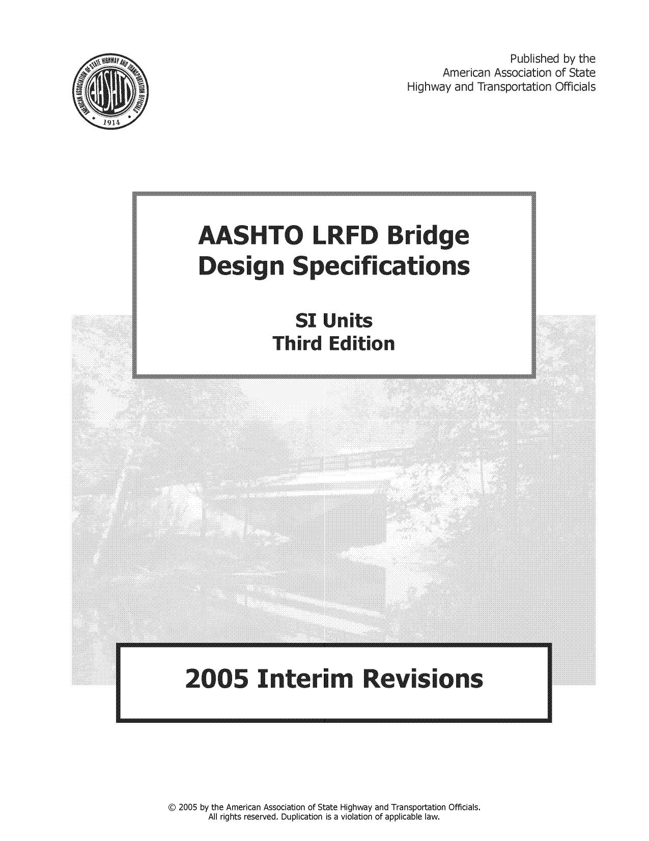 AASHTO LRFD Bridge 2005 Full Edition-SI.TIF