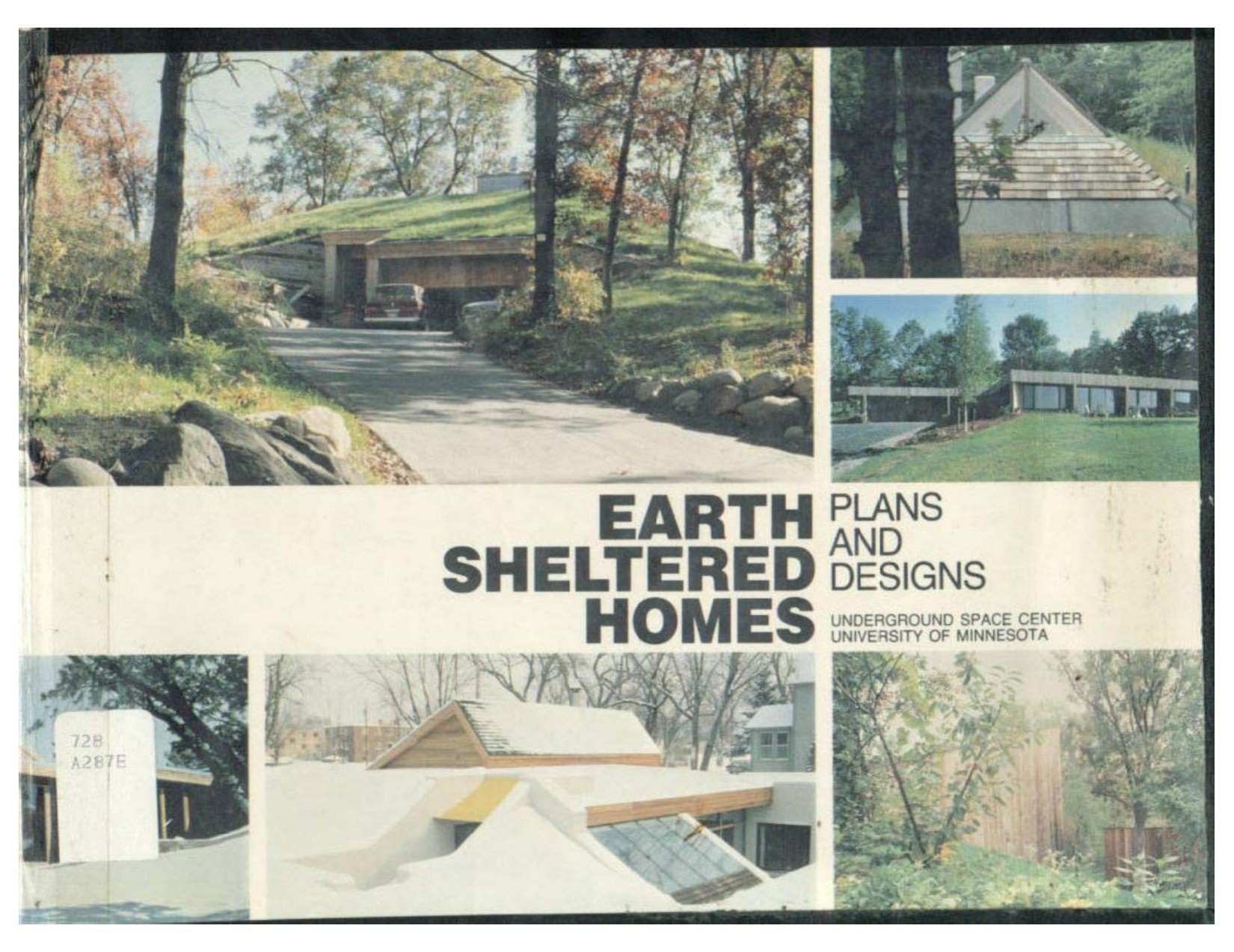 earth sheltered homes plans and designs 117 pages