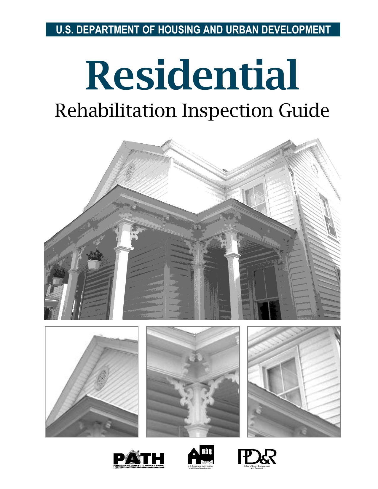 Residential Rehabilitation Inspection Guide 1