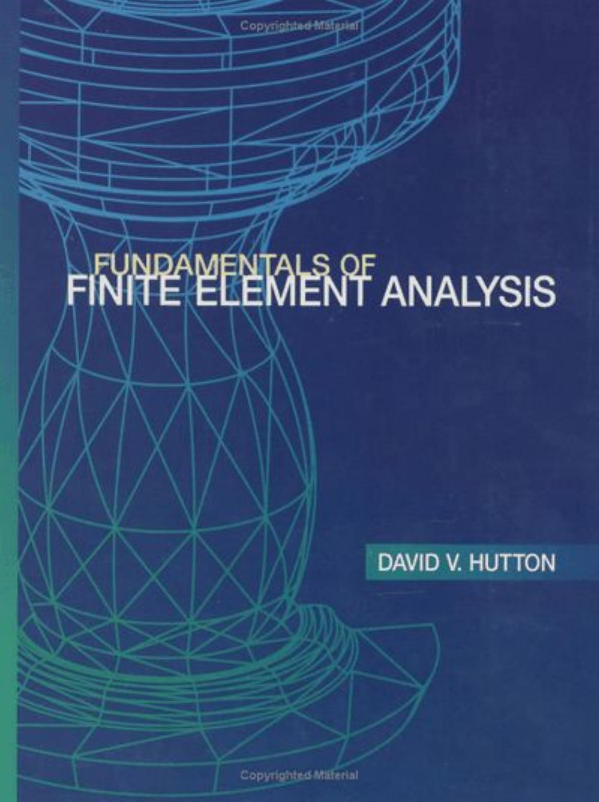 fundamentals of finite element analysis-d.v.hutton