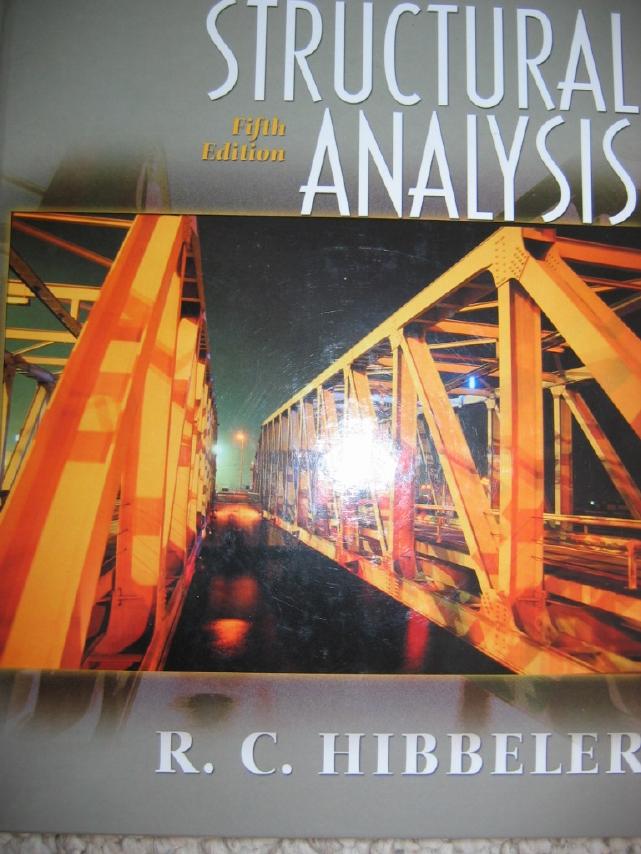Structural analysis hibbeler forCVE565