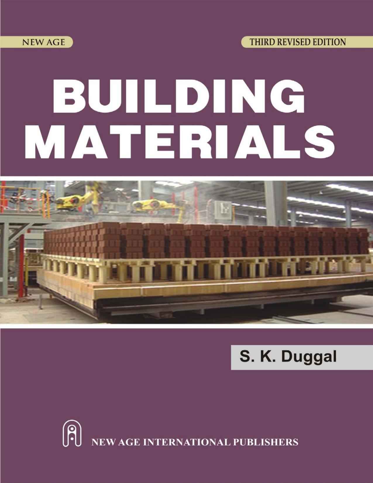 Building Materials, Third Edition