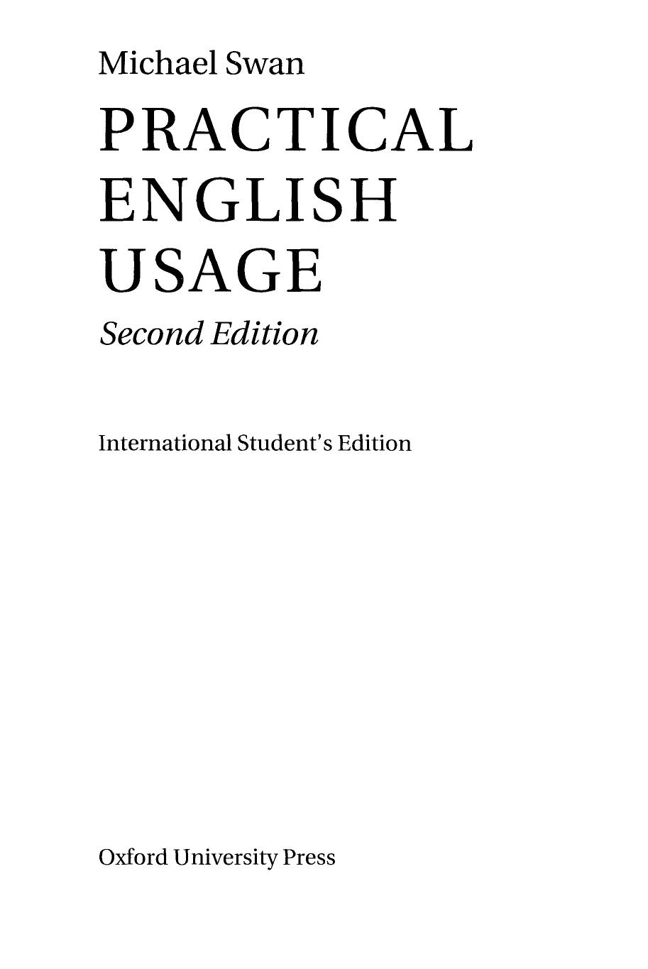 Practical English Usage-Oxford University Press, USA  2002