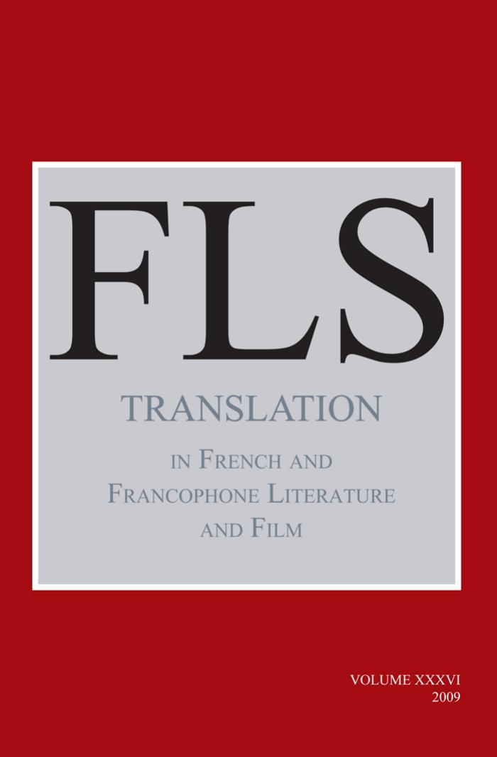Translation in French and Francophone Literature and Film