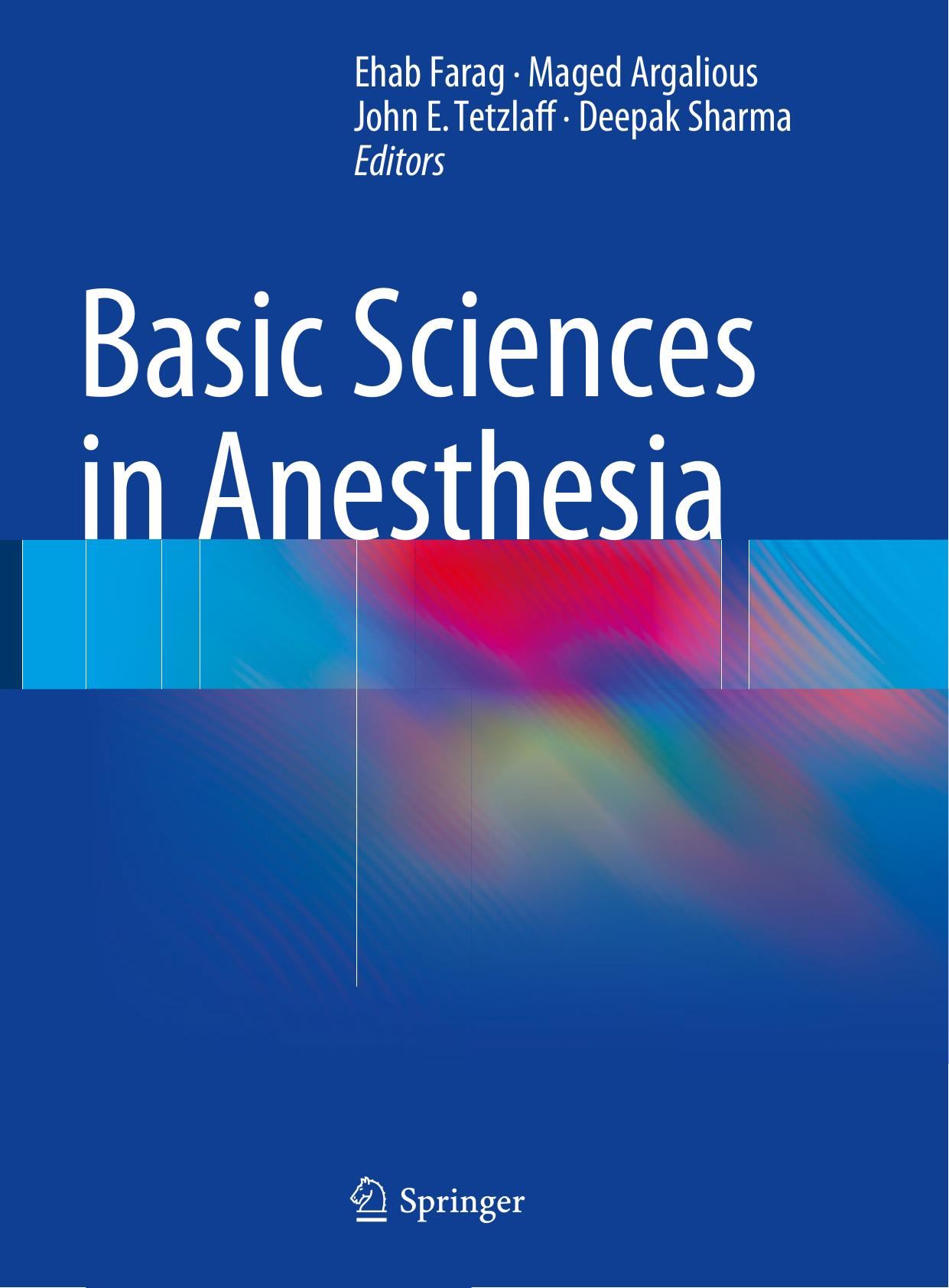Basic Sciences in Anesthesia 2018
