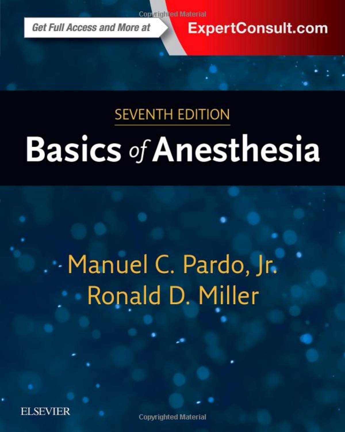 Basics of Anesthesia 7TH ED 2018