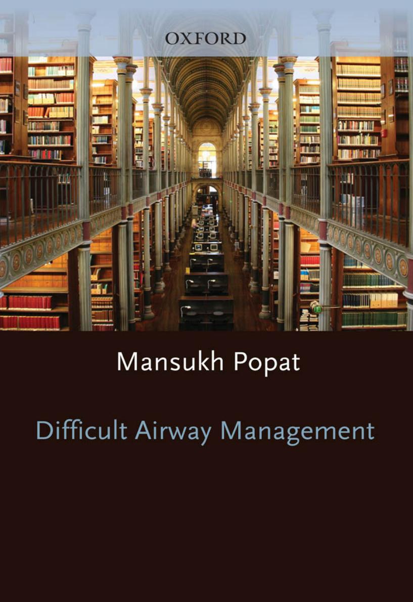 Difficult Airway Management 2009