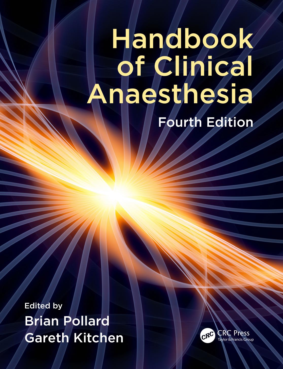 Handbook of Clinical: Anaesthesia