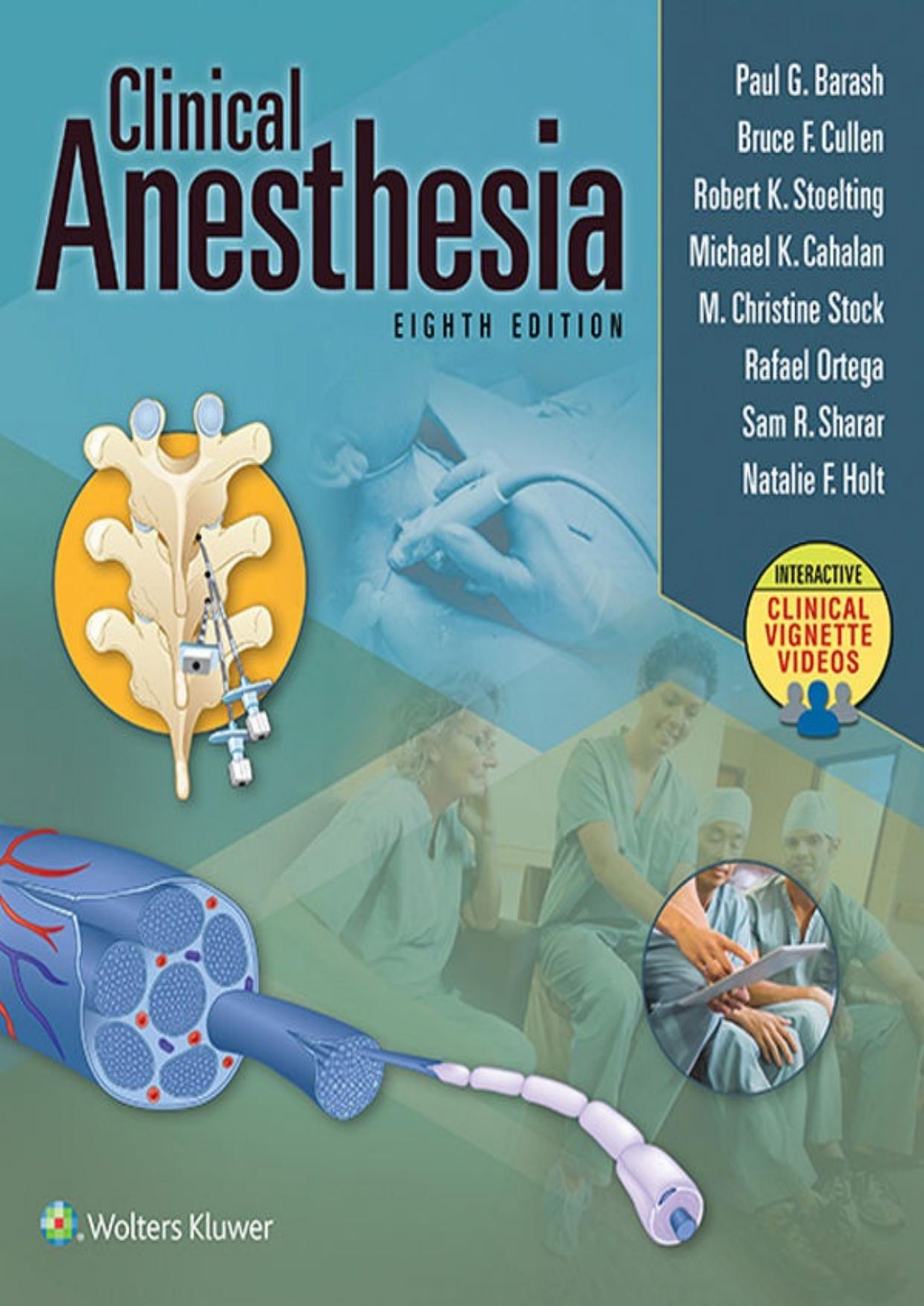 Clinical Anesthesia 8th ed 2017