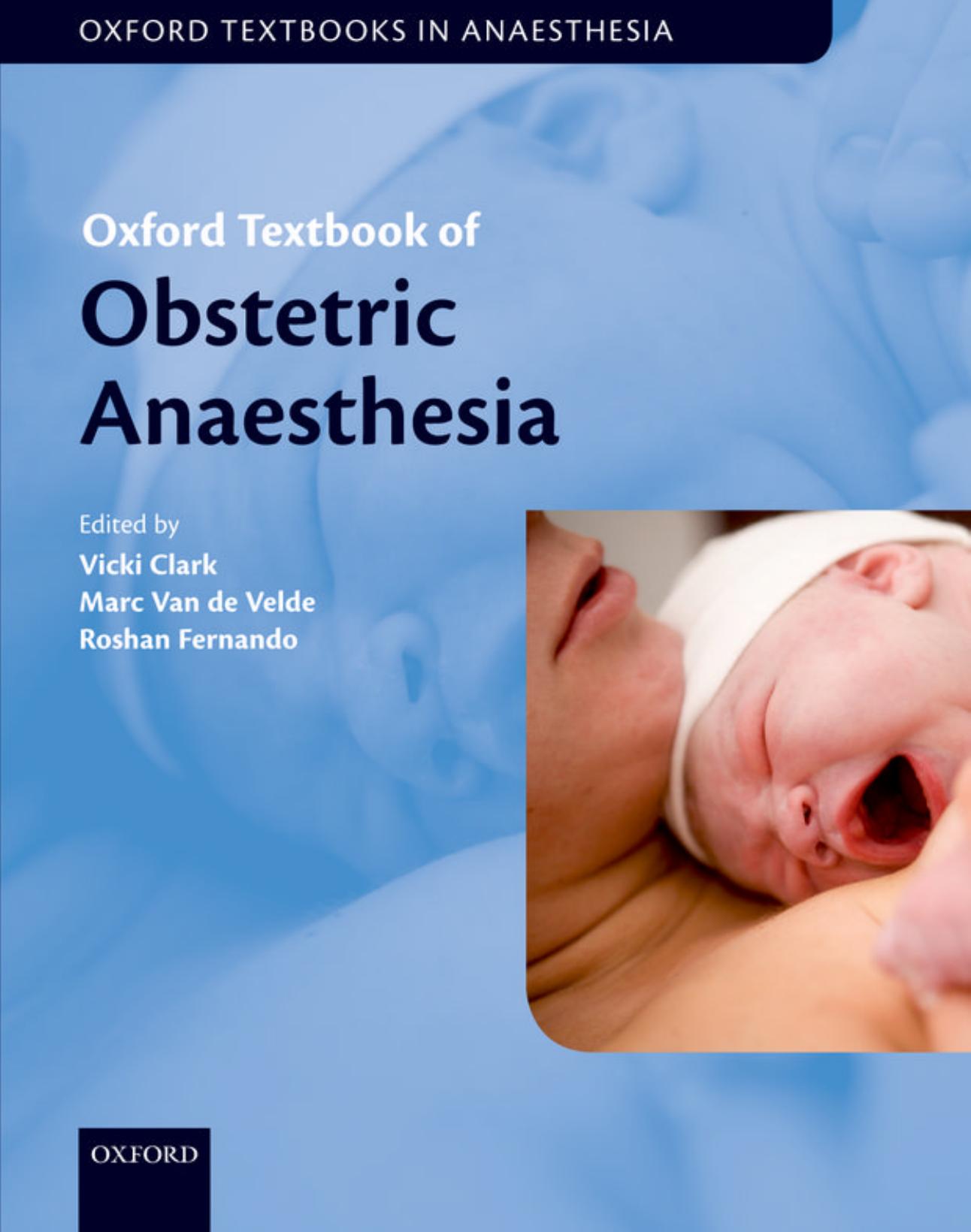 Oxford Textbook of Obstetric Anaesthesia