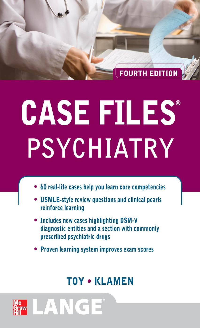 Case Files Psychiatry  4th ed 2012