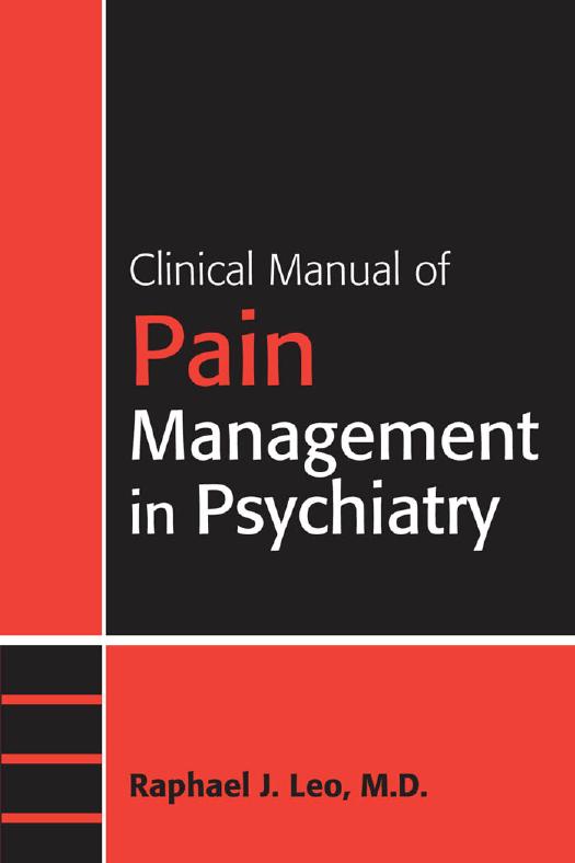 Clinical Manual of Pain Management in Psychiatry (Concise Guides)