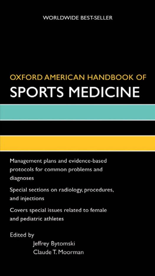 Oxford American Handbook of Sports Medicine (Oxford American Handbooks) 2010