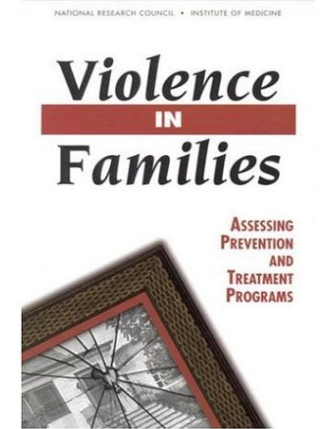 Violence in families Assessing Prevention and Treatment Program 1998