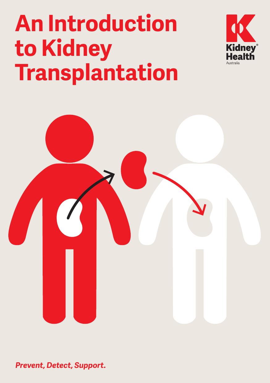 An Introduction to Kidney Transplantation booklet