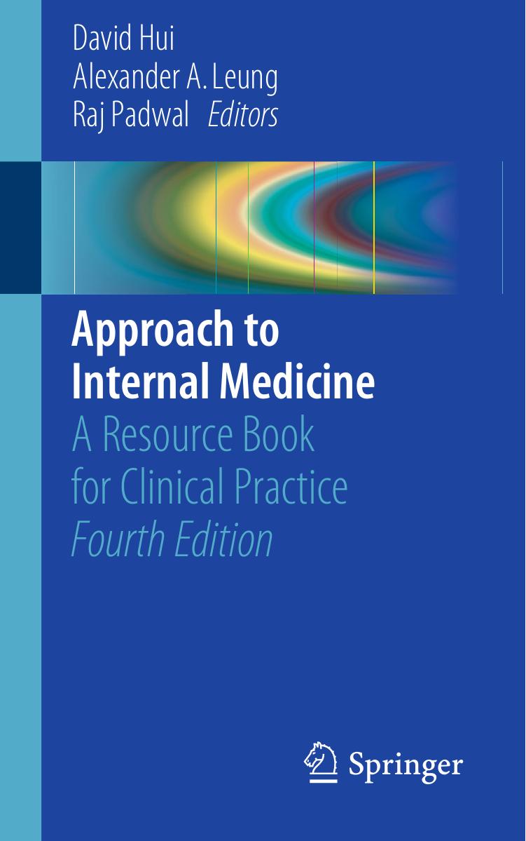 Approach to Internal Medicine  A Resource Book for Clinical Practice 2016