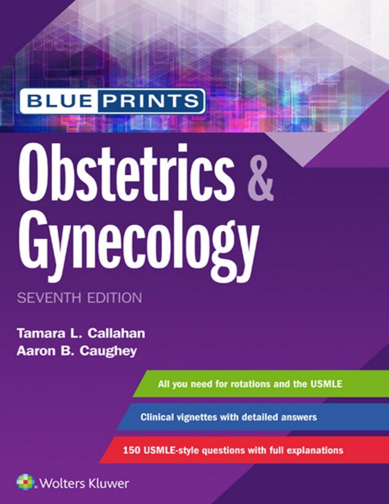 Blueprints Obstetrics & Gynecology 7th ed 2018