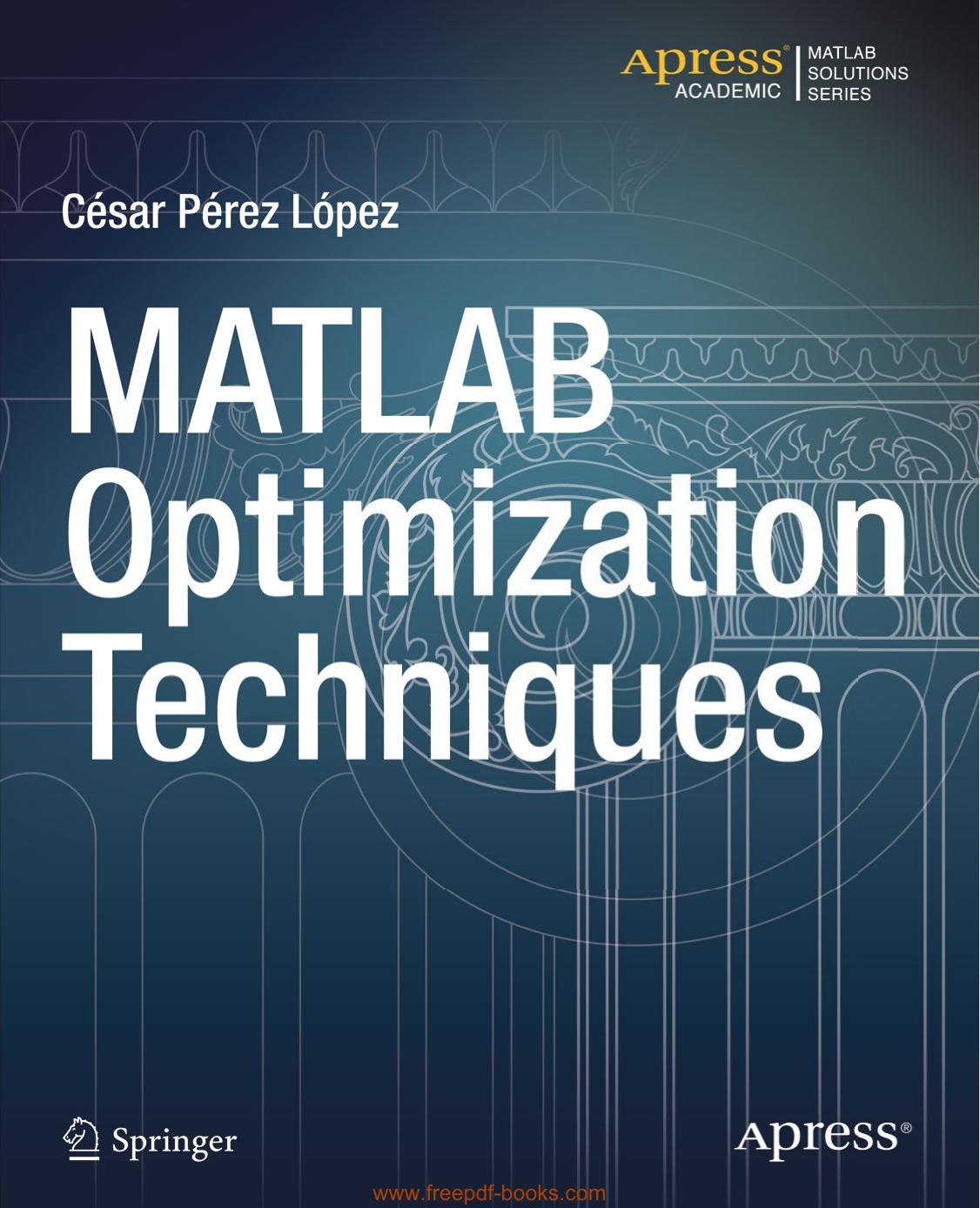 Matlab Optimization Techniques