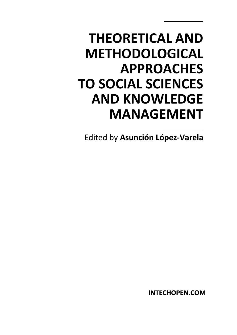 Theoretical and Methodological Approaches to Social Sciences and Knowledge Management 2012.pdf