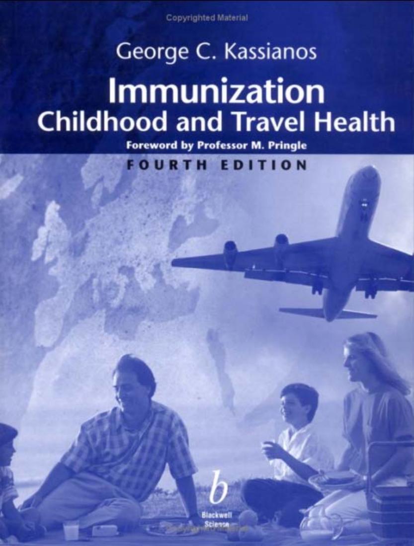 Immunization  Childhood and Travel Health 4th ed 2001