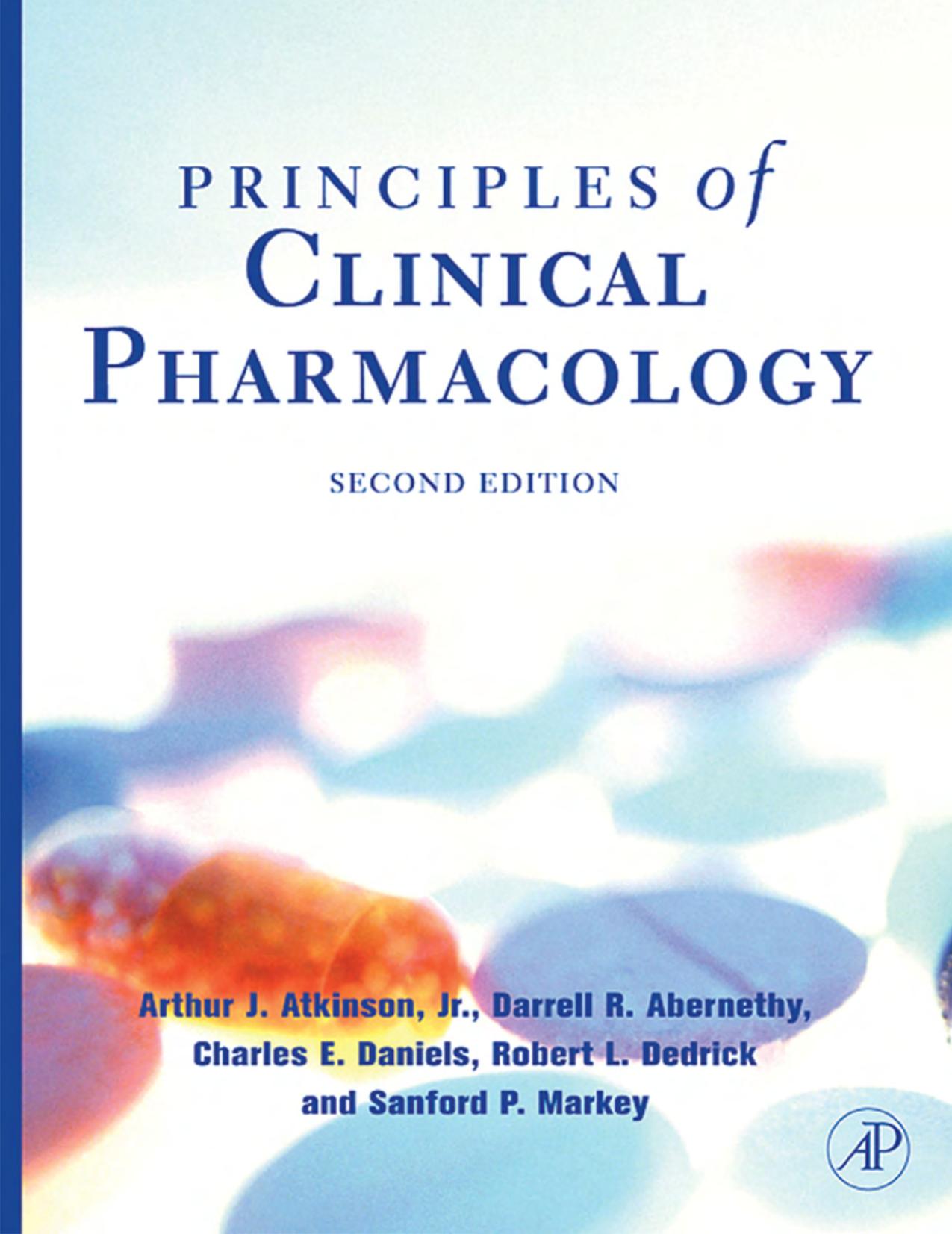 PRINCIPLES OF CLINICAL PHARMACOLOGY 2nd ed 2007