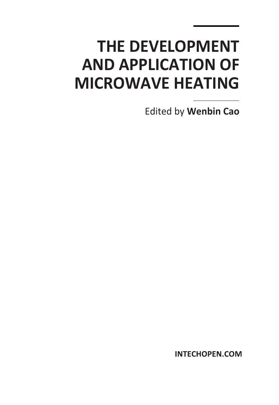 The Development and Application of Microwave Heating 2011.pdf
