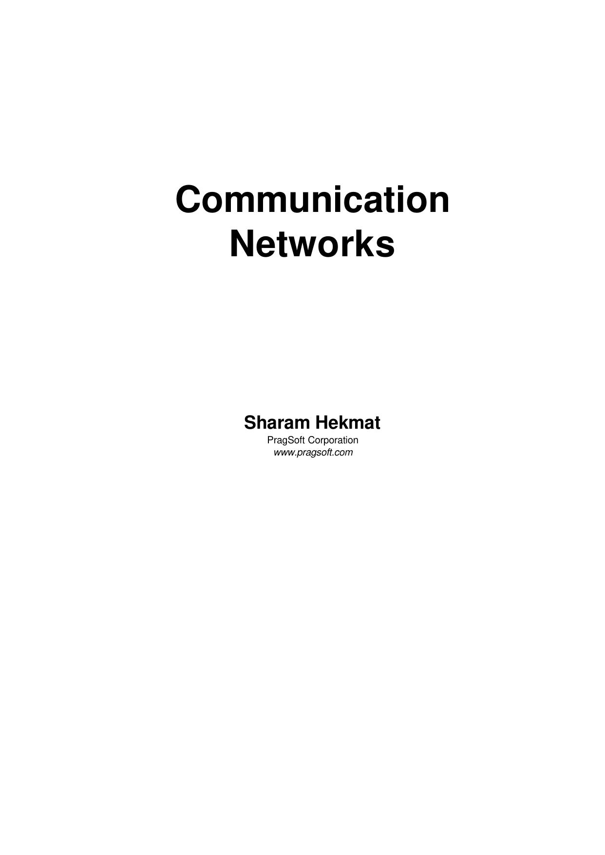 CommNetworks