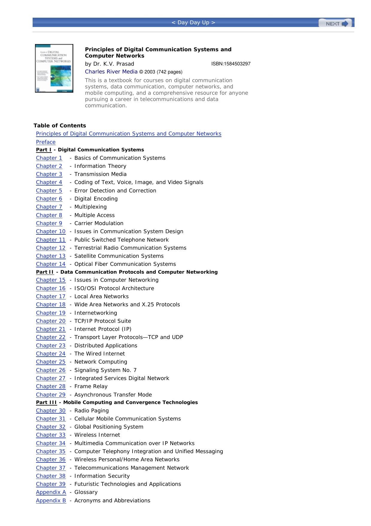 Principles of Digital Communication Systems and Computer Networks 2004.pdf