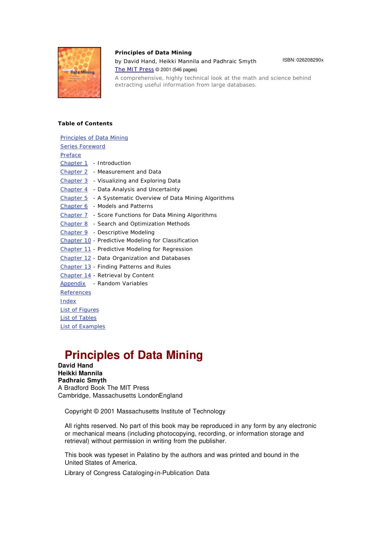 Principles of Data Mining.doc