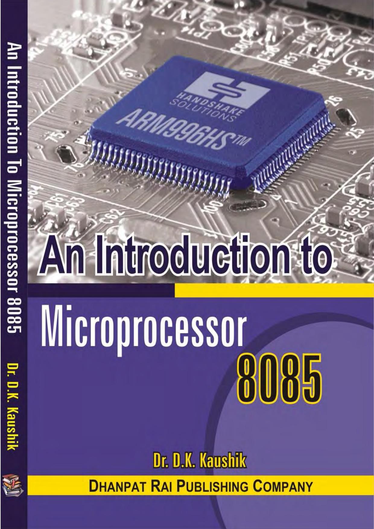 An Introduction to Microprocessor 808 2016